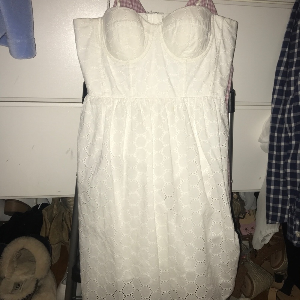 Moda International Eyelet white dress size 2